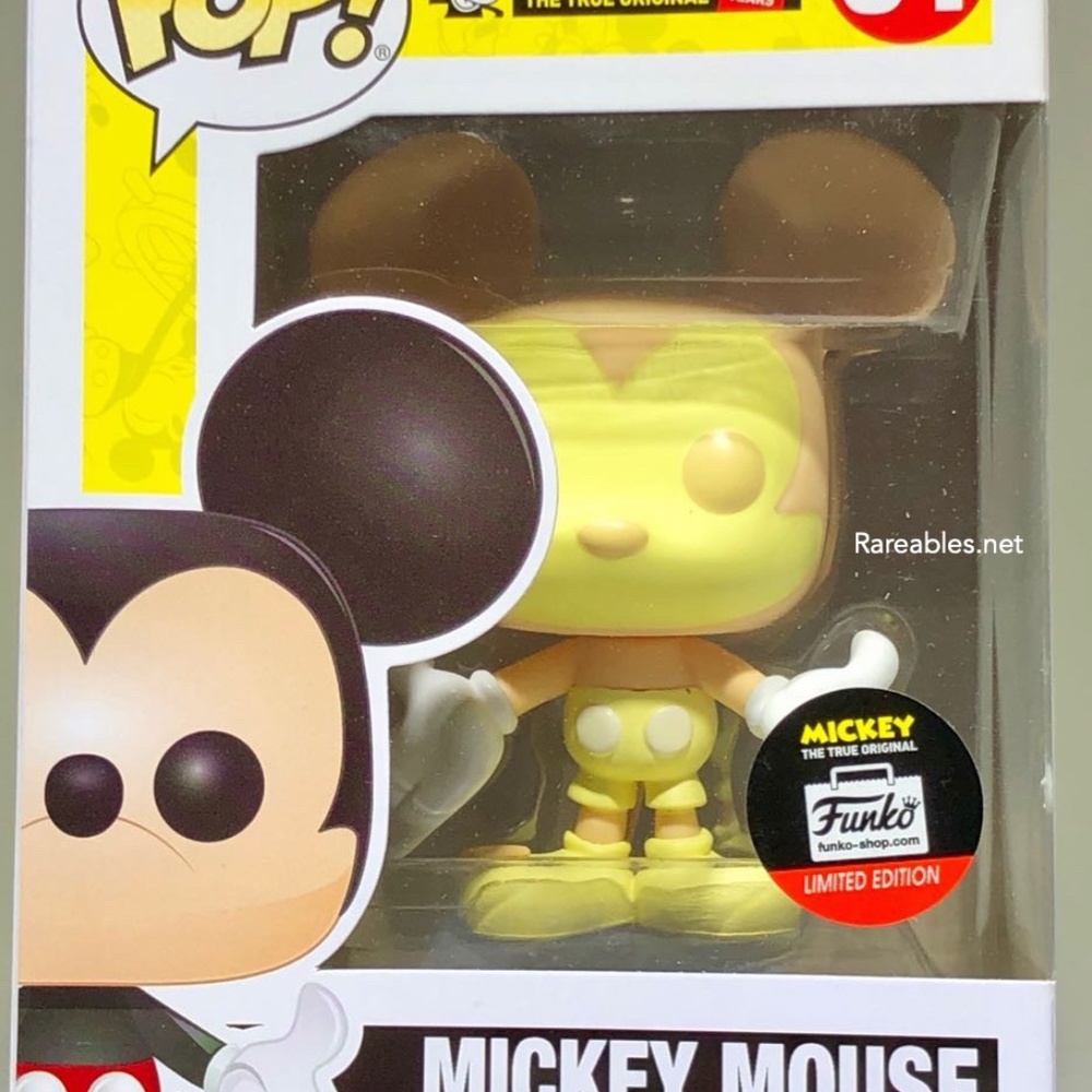Funko MICKEY MOUSE PEACHES & CREAM in sorter box